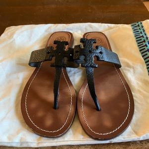 Tory Burch Leather Sandals size 9